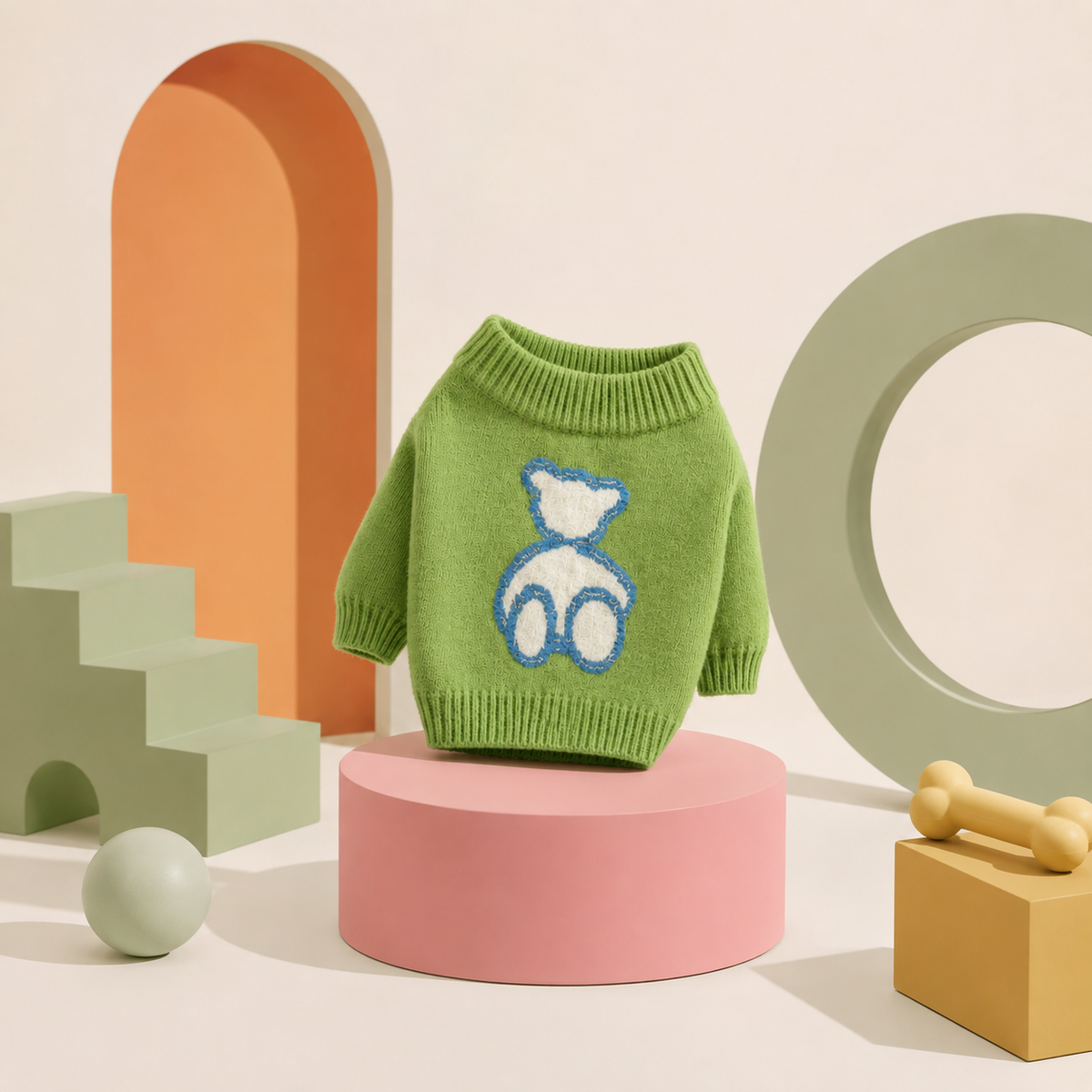 Pet Sweater for Dogs and Cats - Fall and Winter