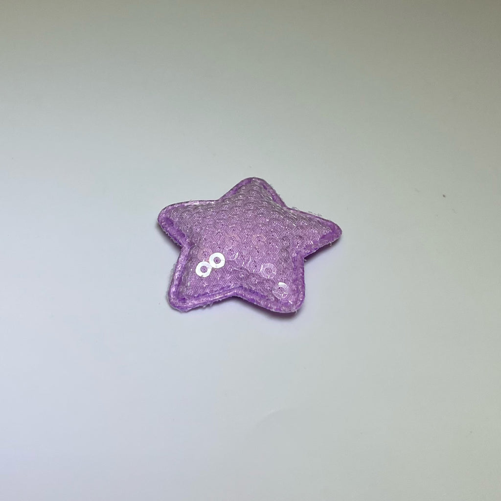 Cute Pet Hair Clip with Glitter Stars for Dogs