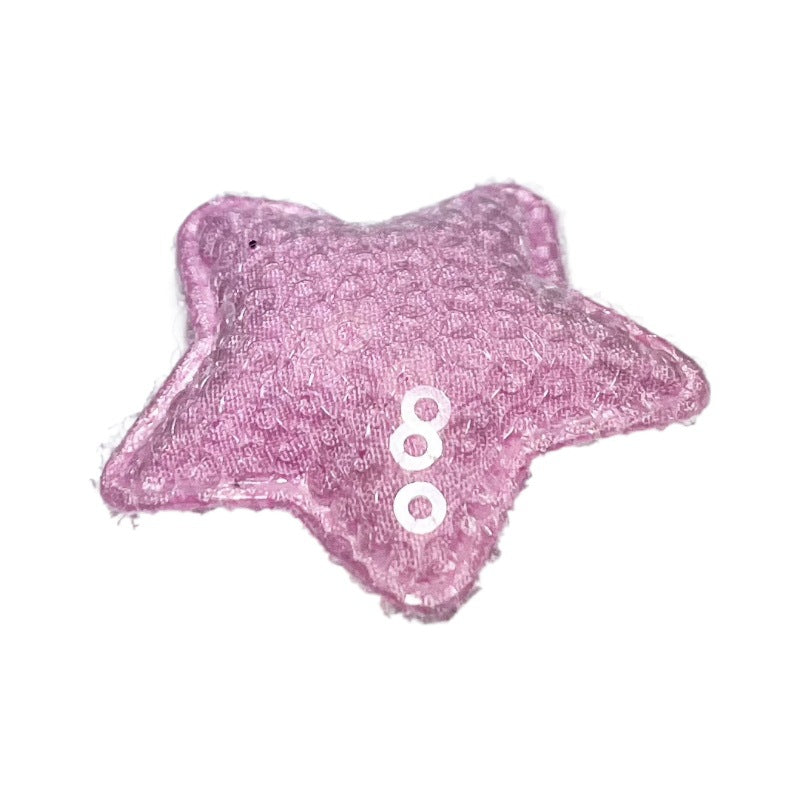 Cute Pet Hair Clip with Glitter Stars for Dogs