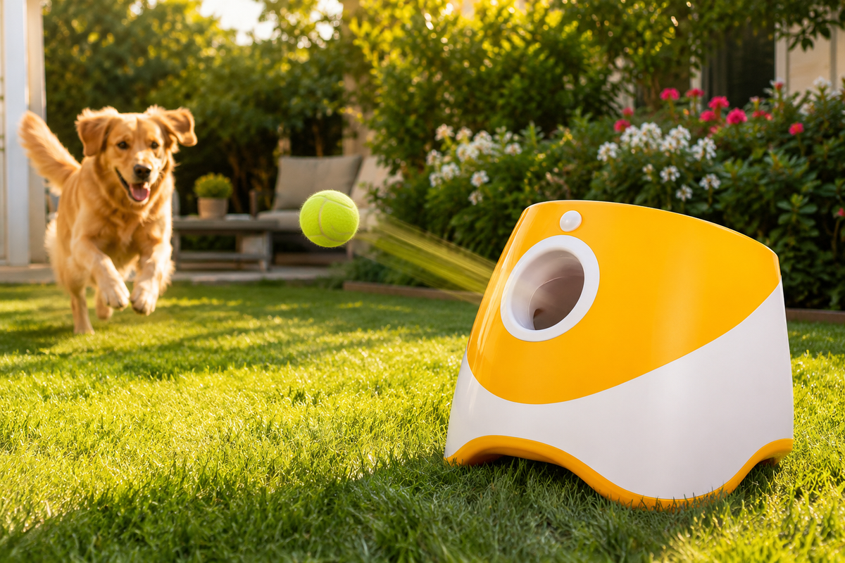 Automatic Tennis Ball Launcher