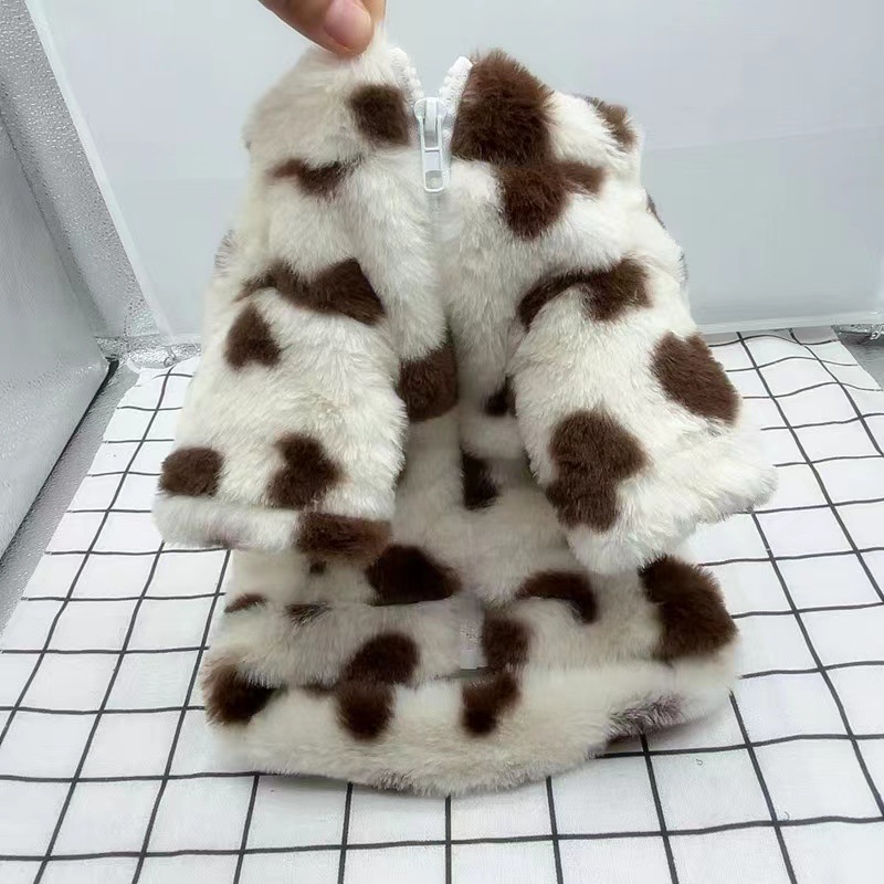 Pet autumn and winter warm clothes