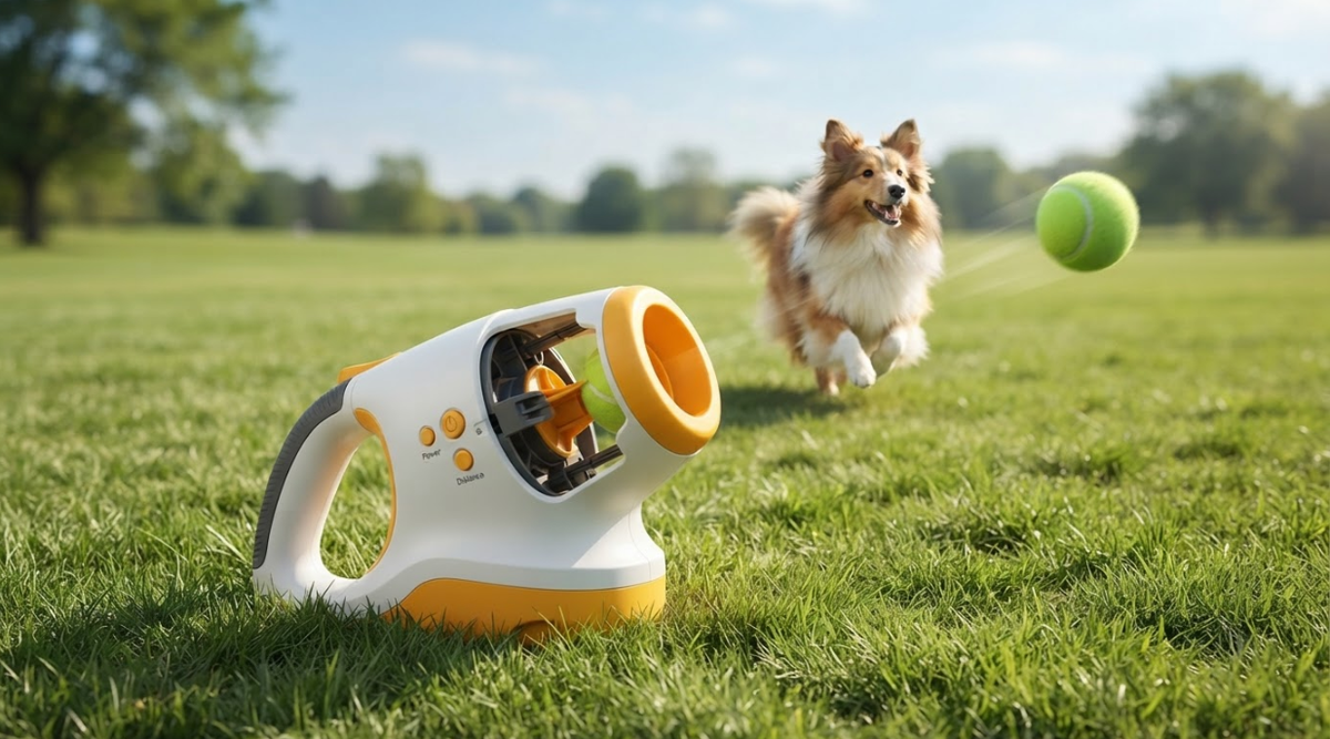 Automatic Tennis Ball Launcher